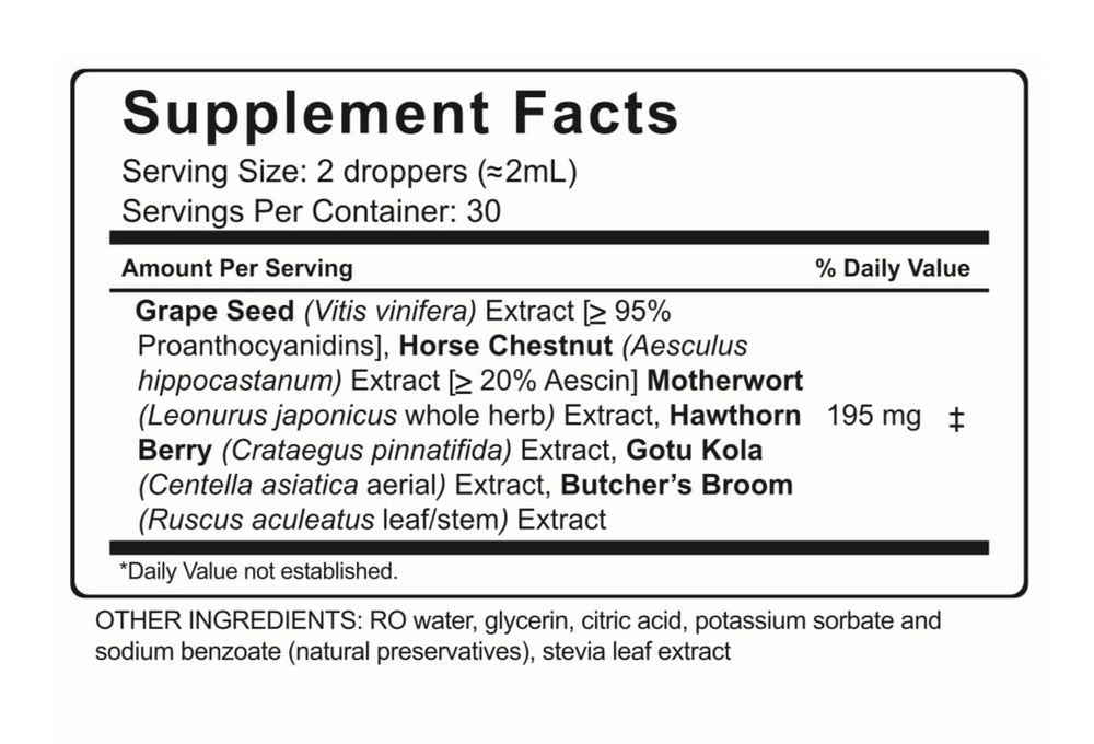 OTR LABS Liporise Drops label close-up highlighting branding and dosage cues for daily use.