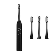 OUGEER sonic toothbrush in black with wireless charging base