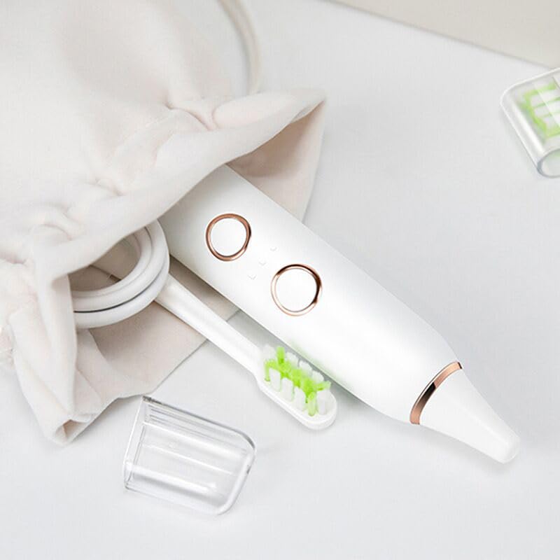 Lifestyle shot of OUGEER Sonic Electric Toothbrush with accessories