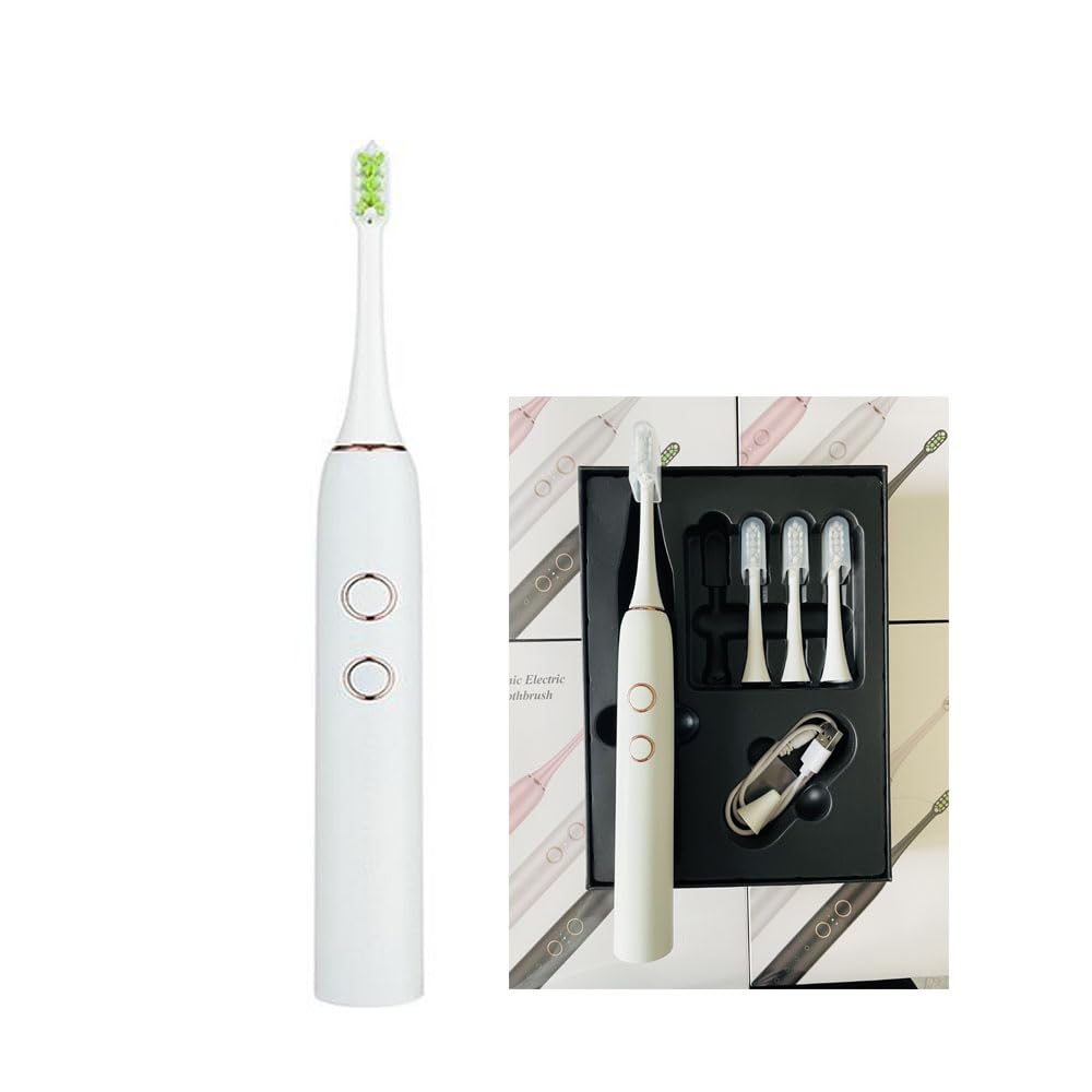 Side view of OUGEER Sonic Electric Toothbrush white
