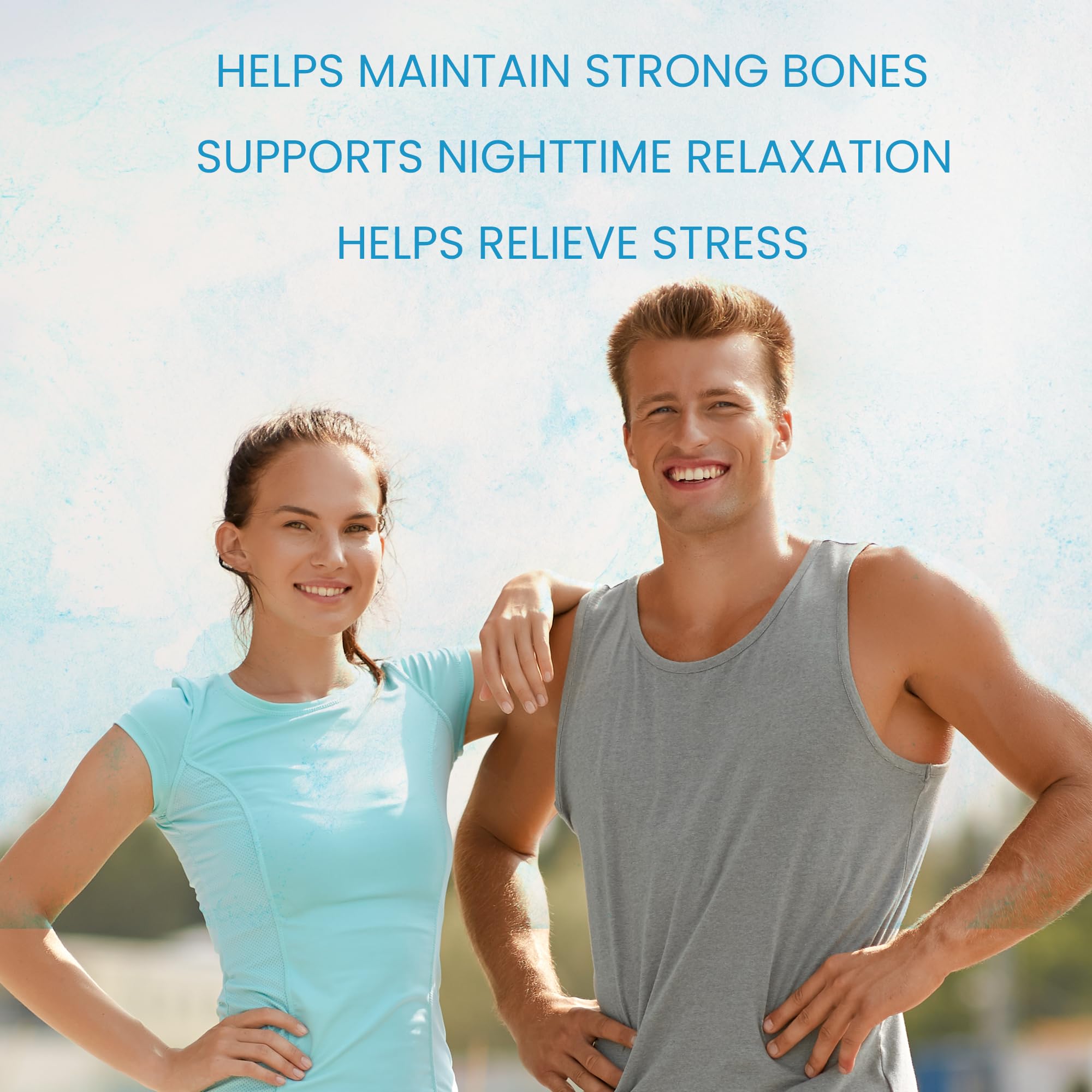 30-serving container of magnesium complex powder