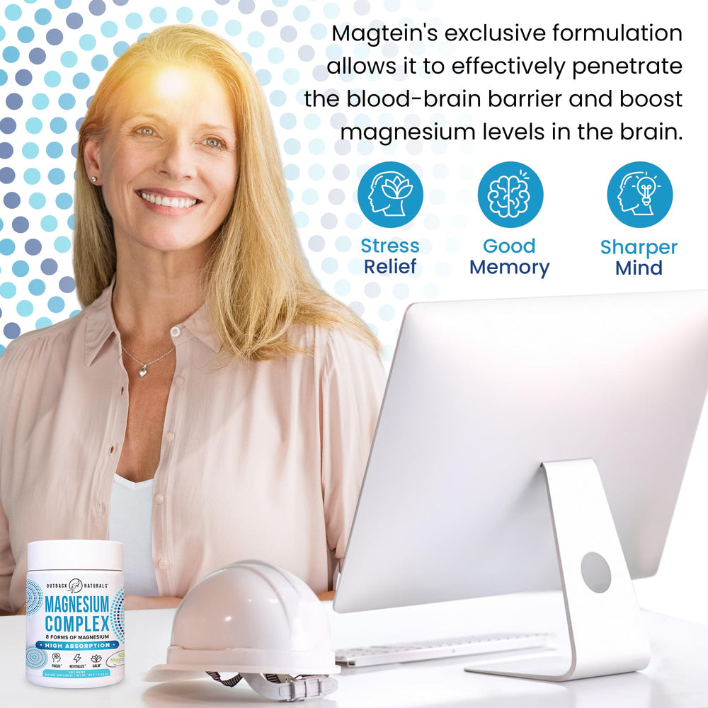 Supports calm nerves and better sleep with magnesium blend
