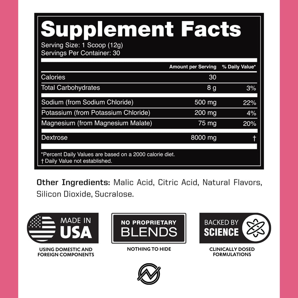 Outwork Nutrition Electrolytes Powder on-the-go use for convenient hydration during activity