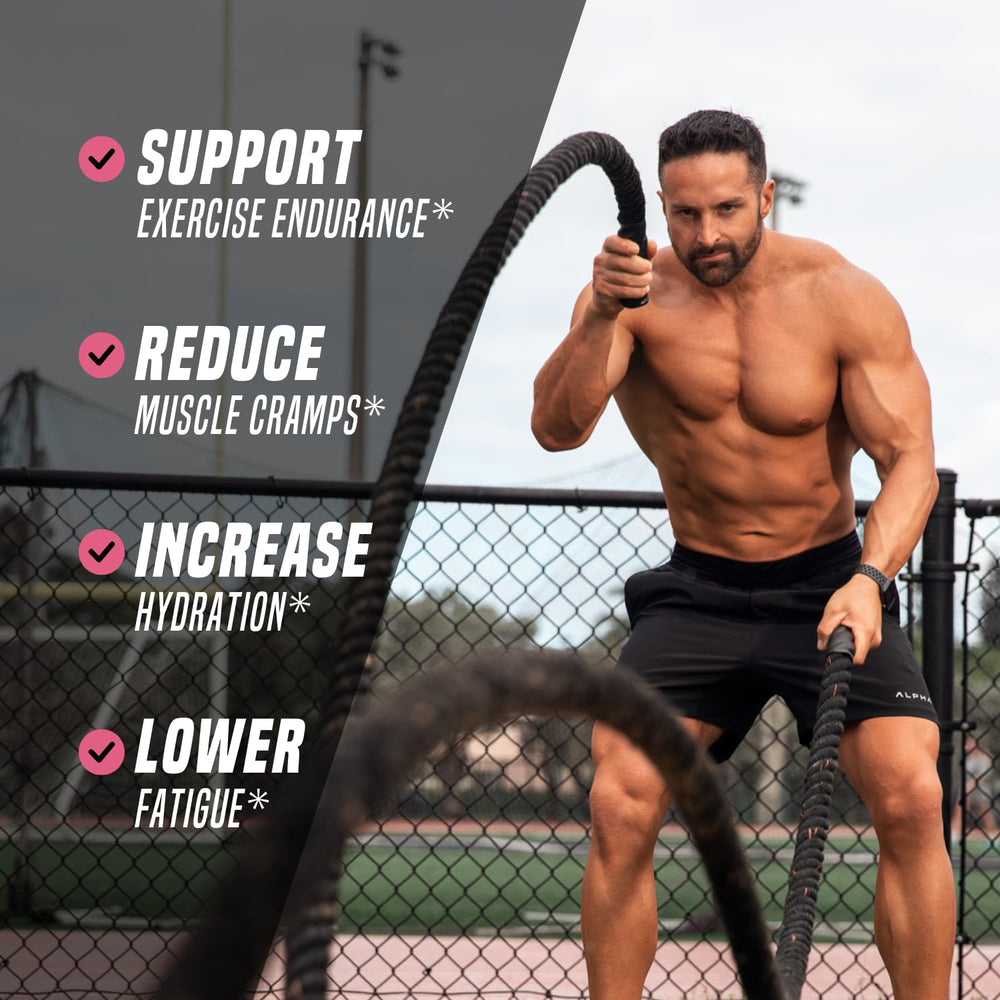 Outwork Nutrition Electrolytes Powder watermelon scoop shows easy-measure serving