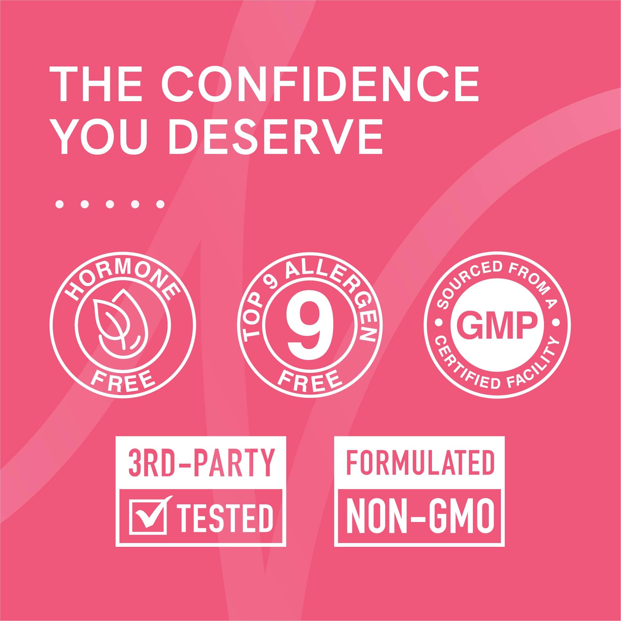 Capsules for ovarian health support