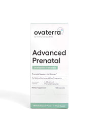 Ovaterra prenatal vitamin with 550 mg choline and omega-3 DHA/EPA from anchovy oil