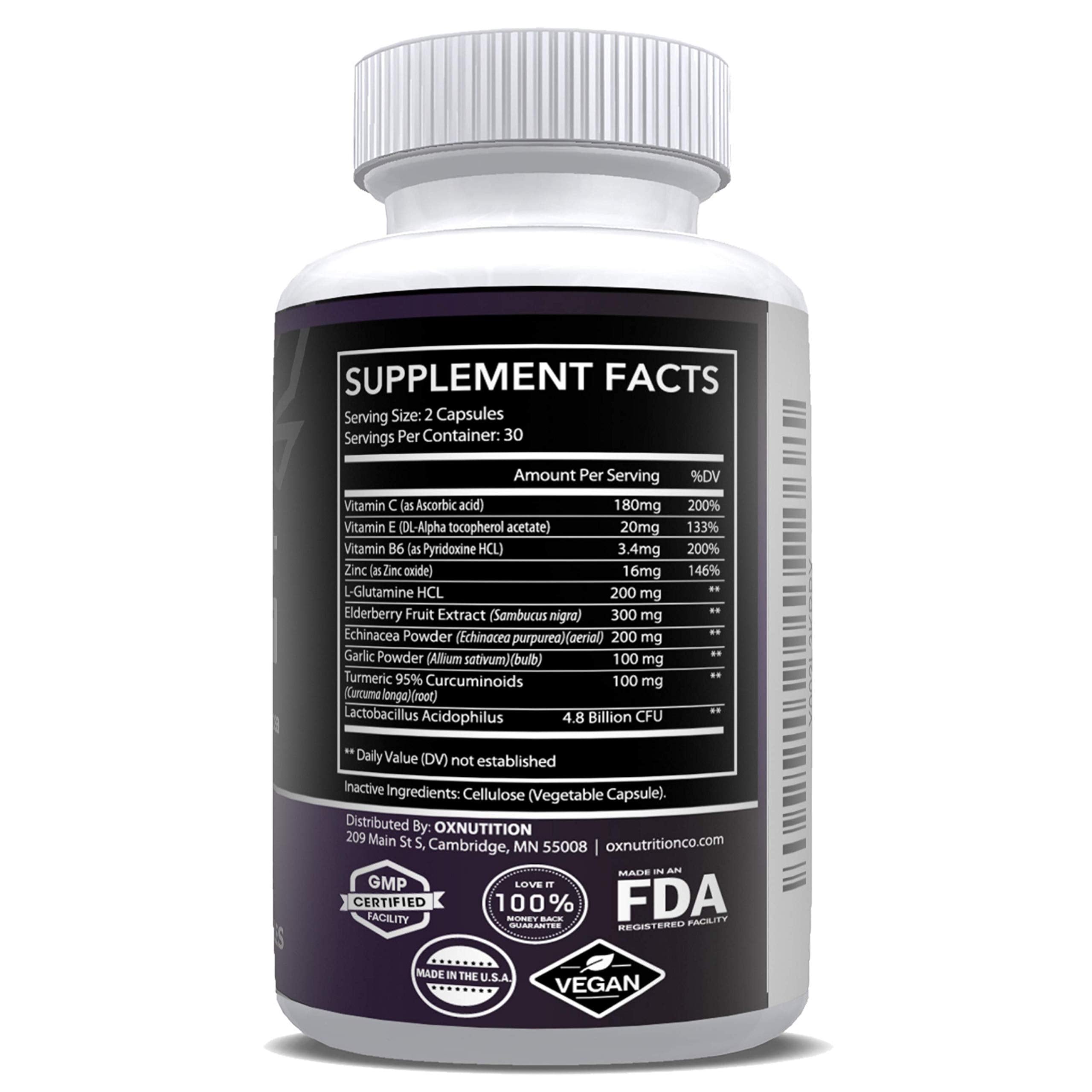 GMP Certified USA manufacturing facility label