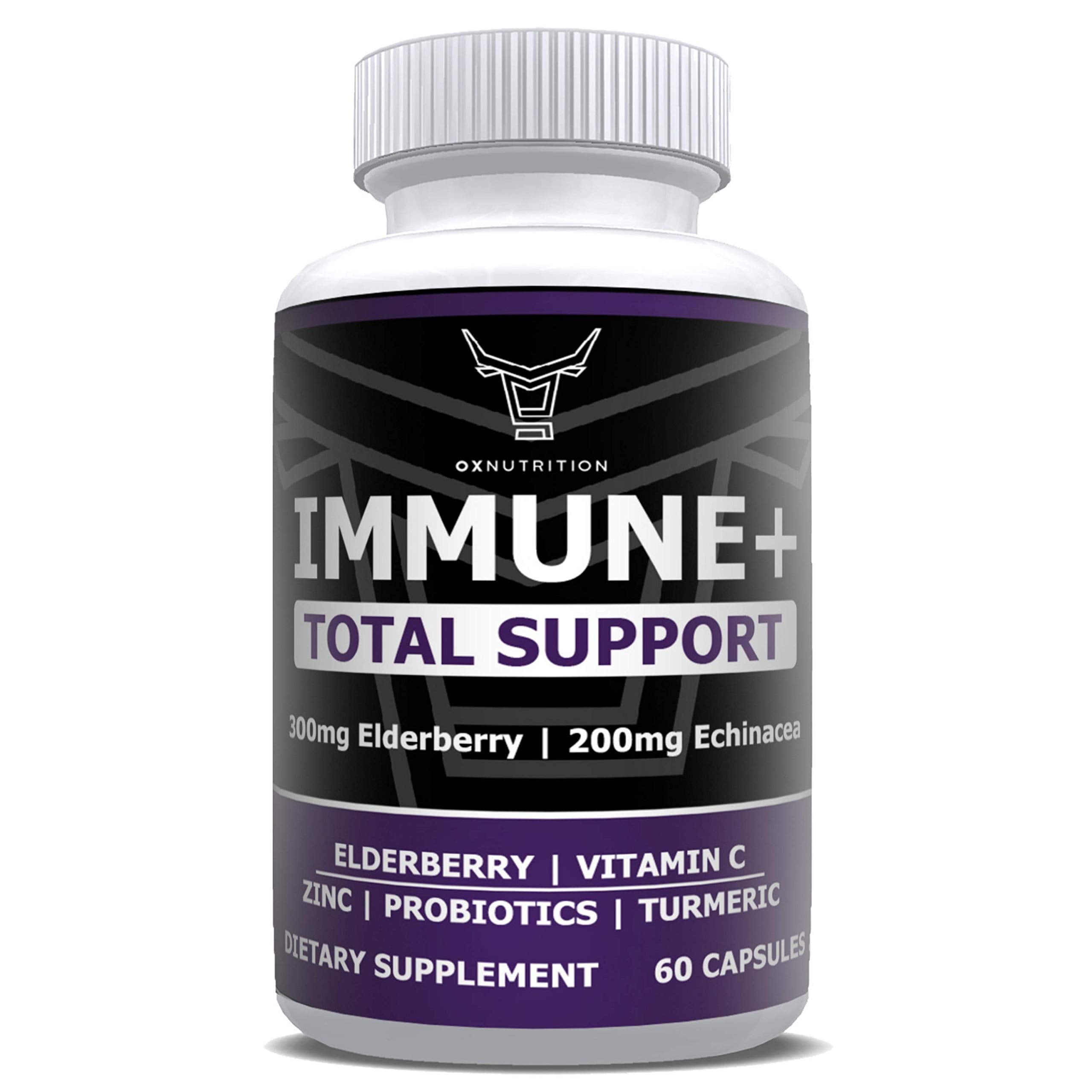 Probiotic, antioxidant blend with L-glutamine HCL and other ingredients laid out