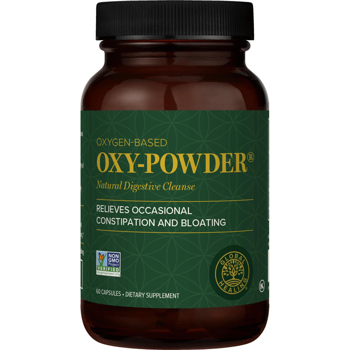 Global Healing Oxy-Powder colon cleanse bottle