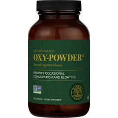 Front packaging view of Oxy-Powder colon cleanser