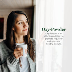 Packaging side view of Oxy-Powder product