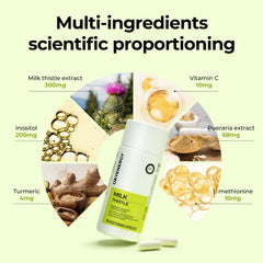 OxyEnergy nutrition label close-up displaying ingredient amounts and extract standardization