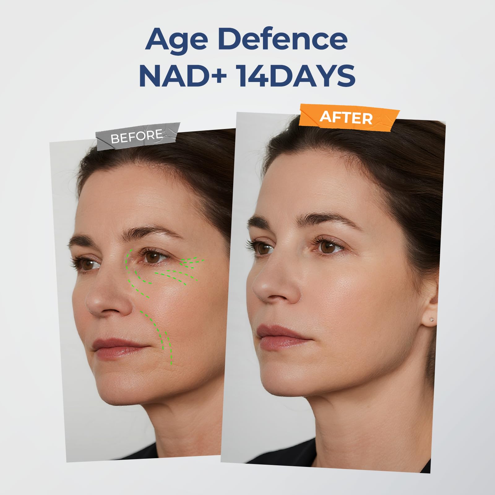 28-pack bottle of OxyEnergy NAD supplement