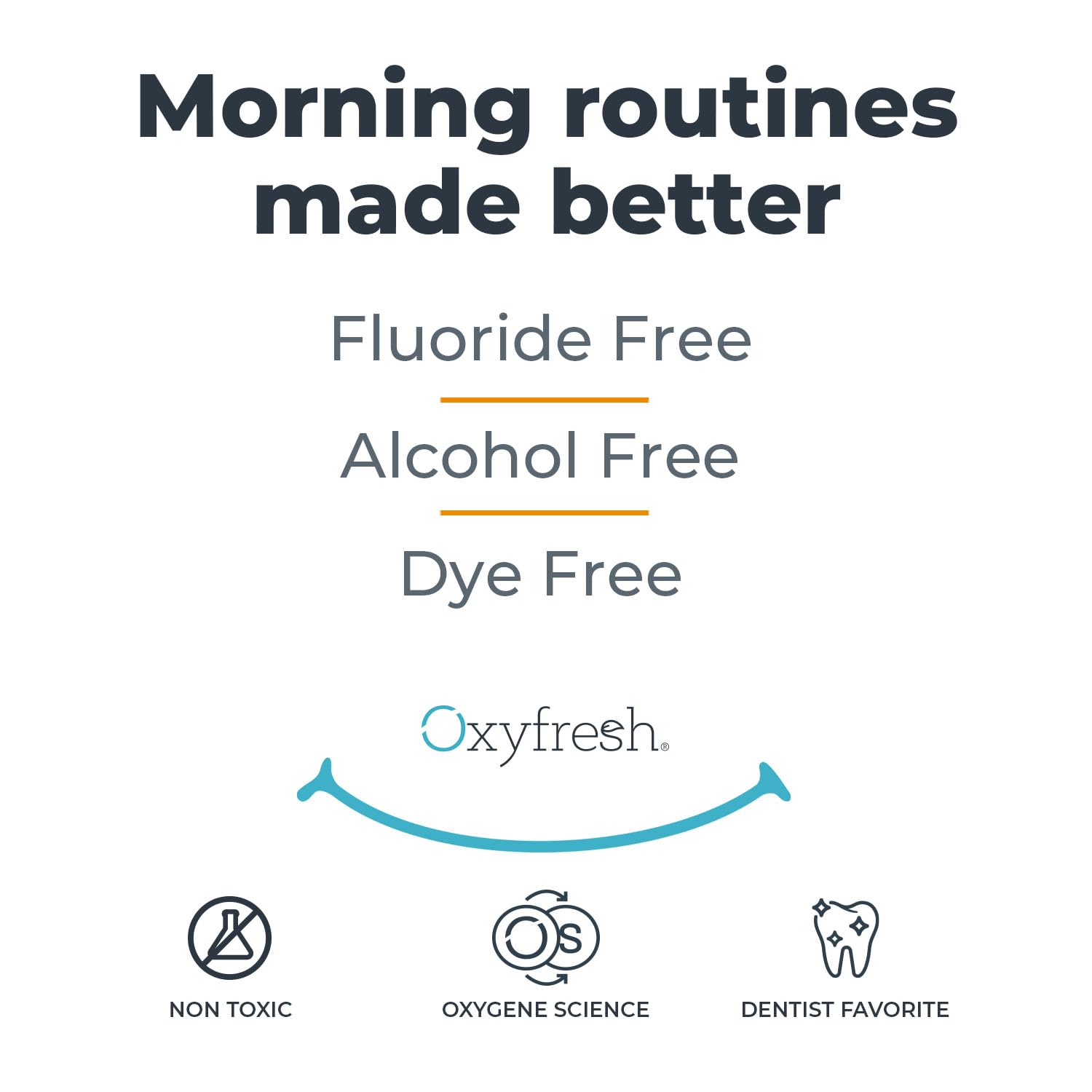 Lifestyle image showing fresh breath and healthy smile