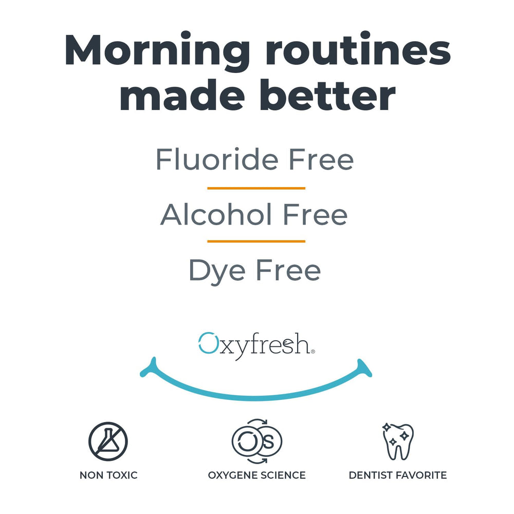 Lifestyle image showing fresh breath and healthy smile