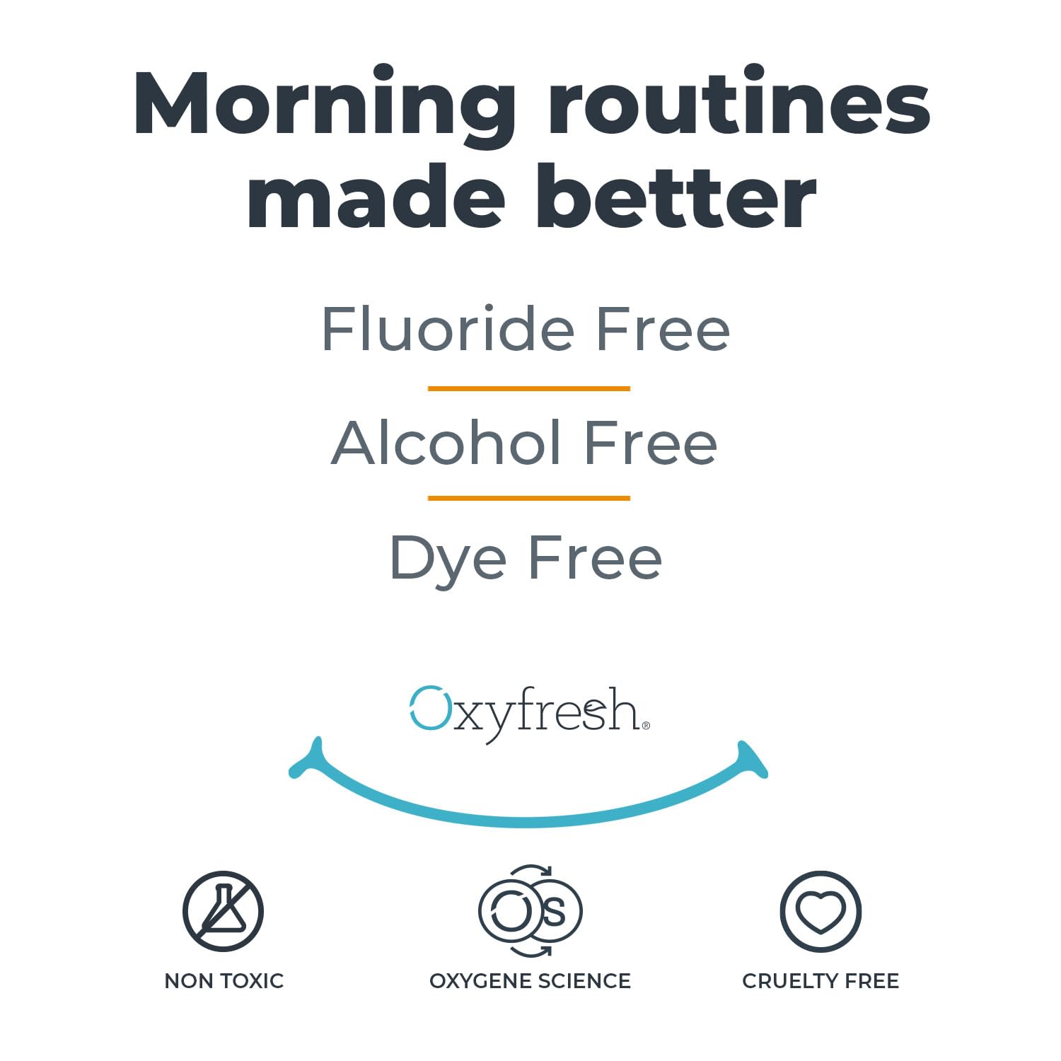 Lifestyle image showing fresh breath benefits from using Oxyfresh Mouthwash