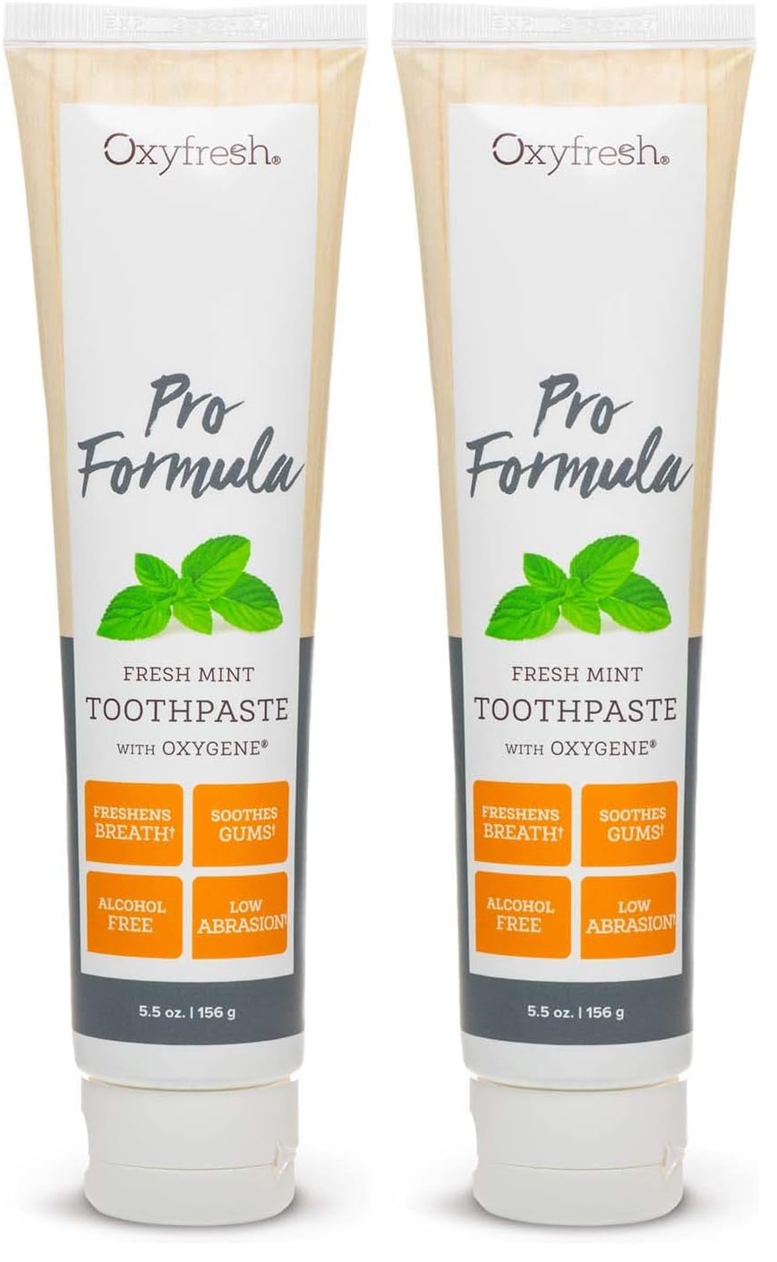 Oxyfresh Pro Formula Fresh Mint Toothpaste tube