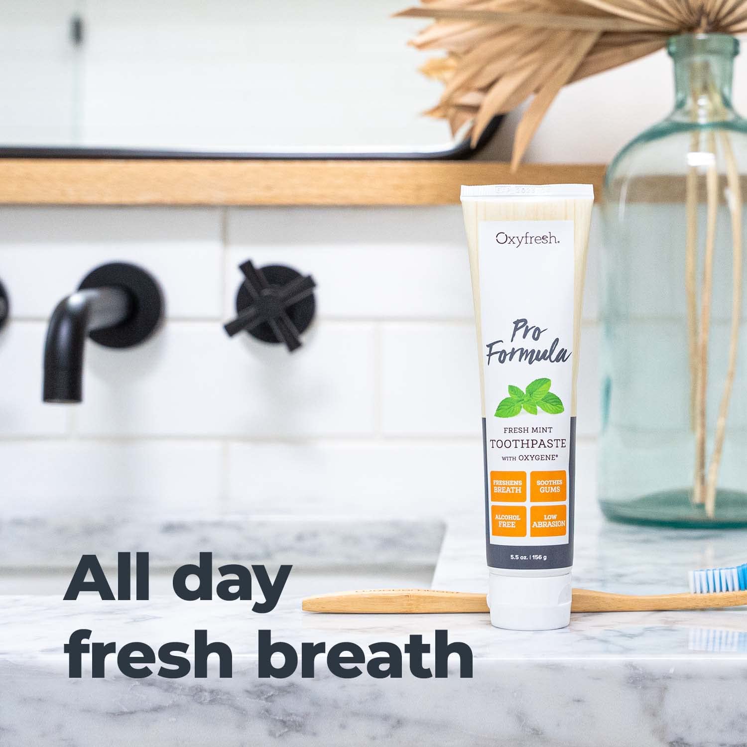 Concept of long-lasting fresh breath