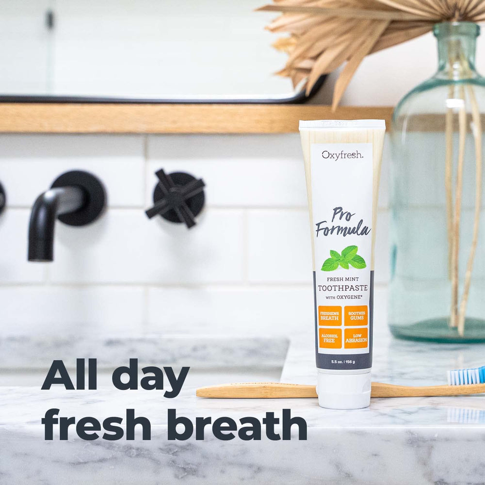 Concept of long-lasting fresh breath