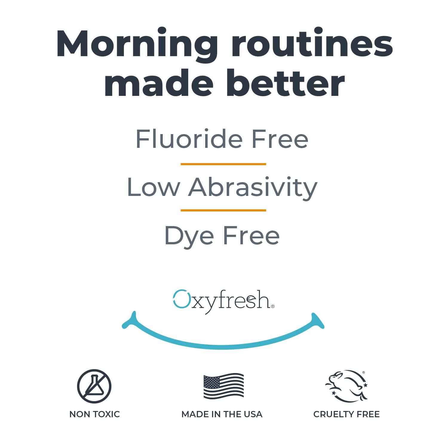 Pack of 3 containers of 5.5 oz toothpaste