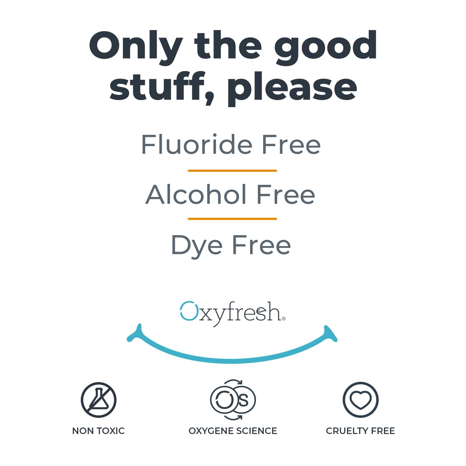 Healthy gums representing gum relief with Oxyfresh