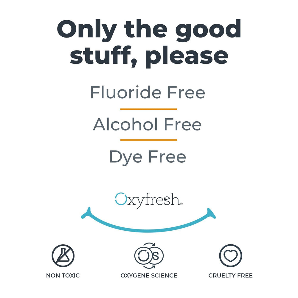 Healthy gums representing gum relief with Oxyfresh