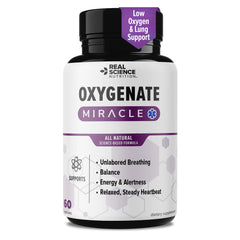 Oxygenate Miracle bottle on a clean surface