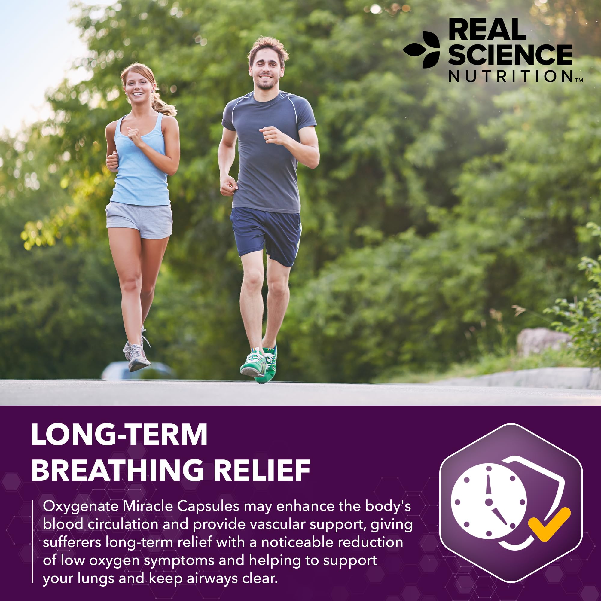 Lifestyle shot of a person breathing in fresh air