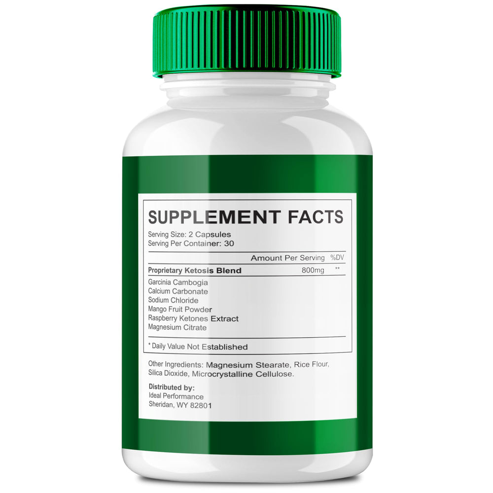 Official OzemBurn Max supplement pills label on bottle