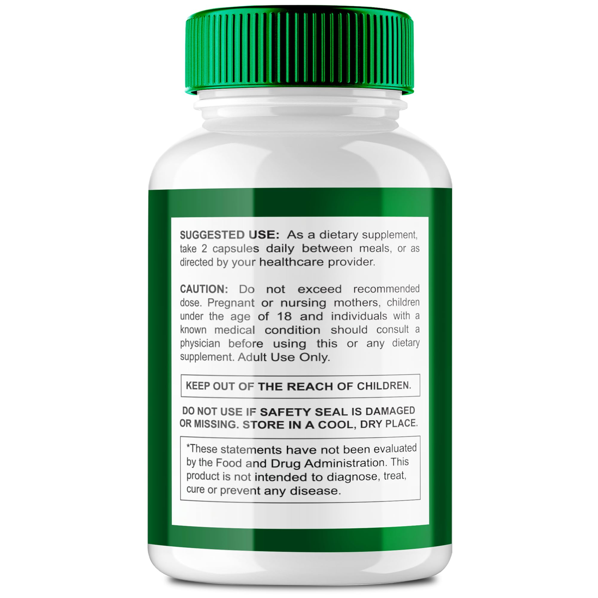 OzemBurn Max capsules with pills next to bottle