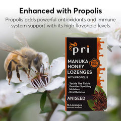 Bee propolis sample illustrating natural ingredients