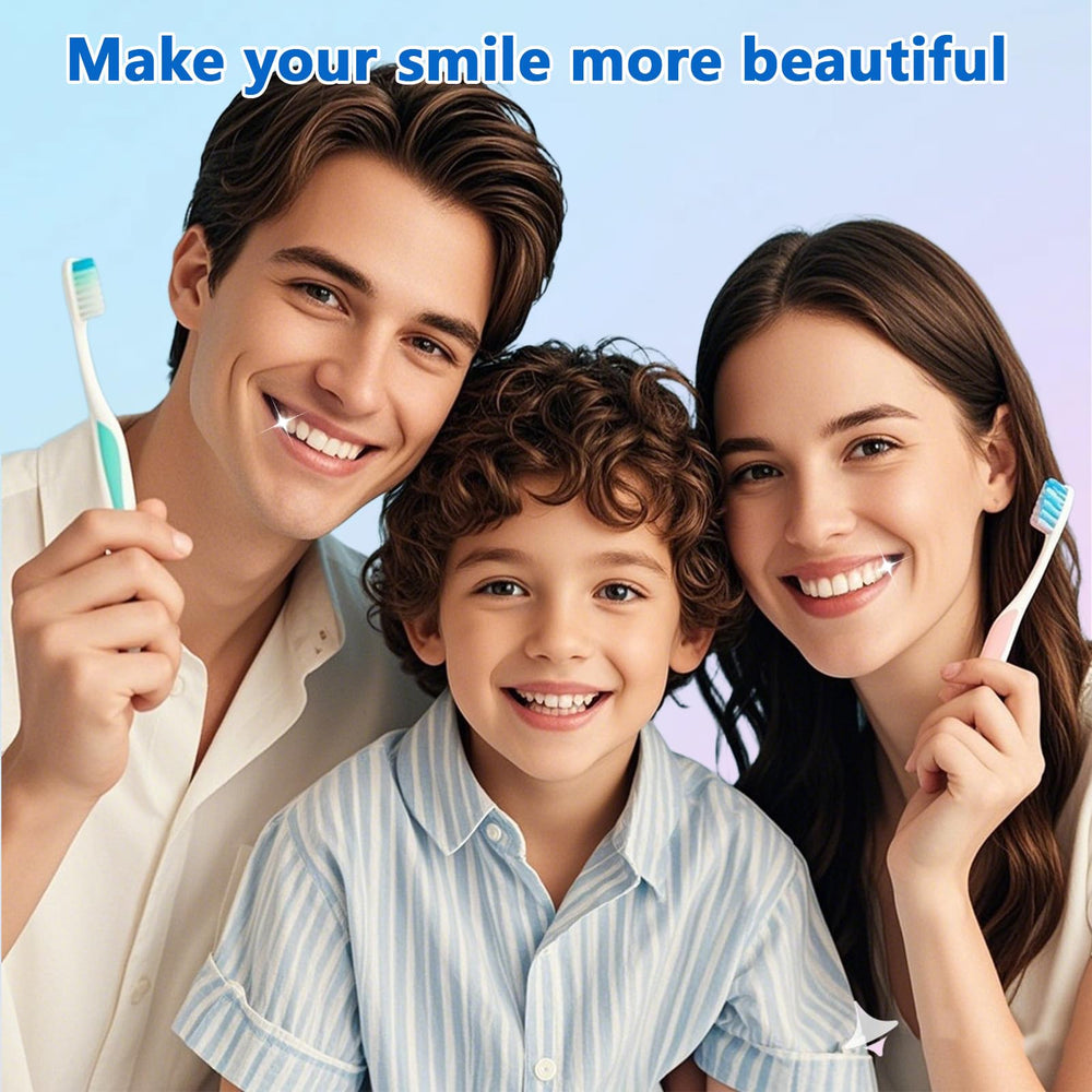 Pack of two Niacinamide whitening toothpaste tubes