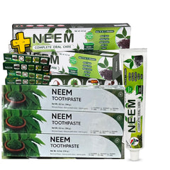 Pack of 6 Organic Neem Toothpaste – front view