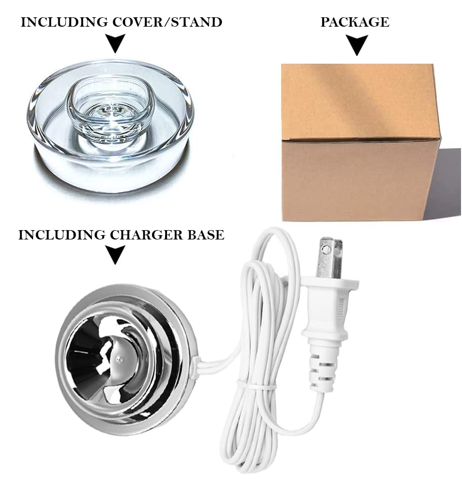 Package contents: charger base and stand