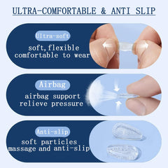 Repair kit contents including nose pads, screws, and case