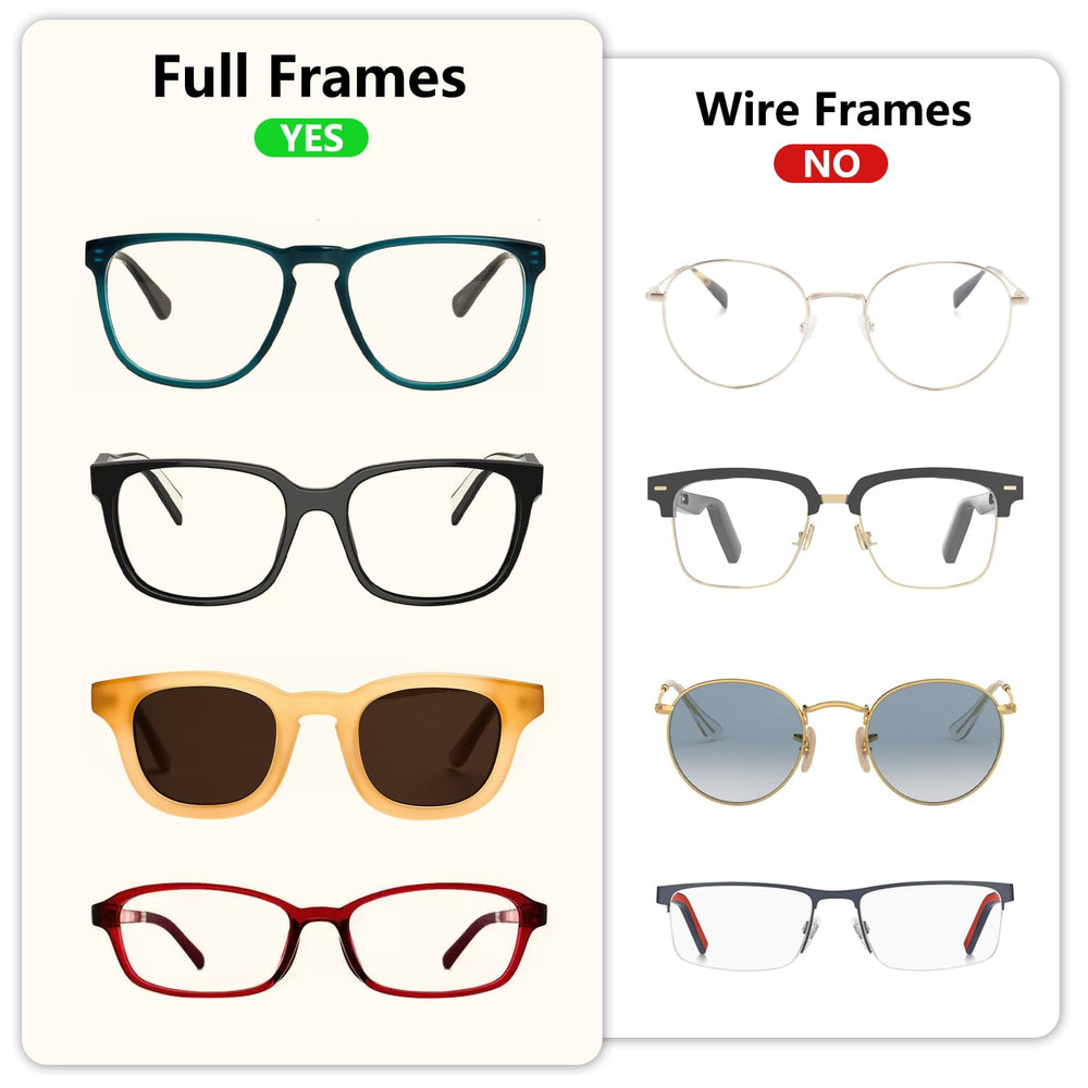 20-pairs nose pads packaged for glasses