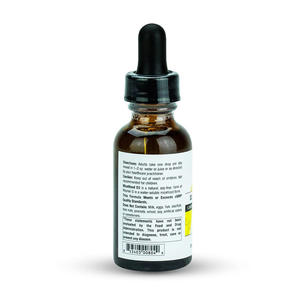 1 oz vitamin D3 liquid packaging