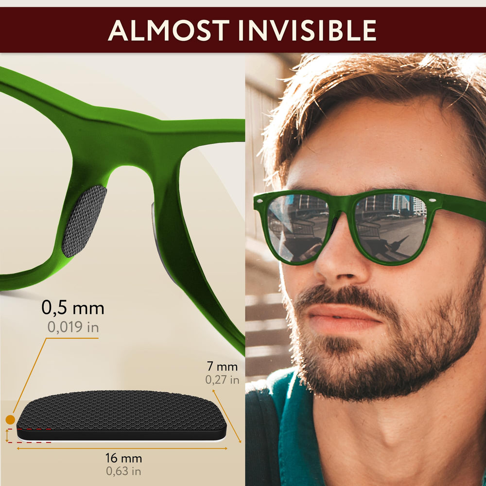 Glasses holder cord included with nose pads package