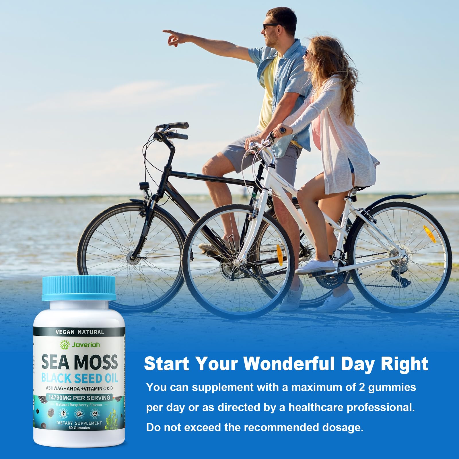 Packaging showing 60 gummies