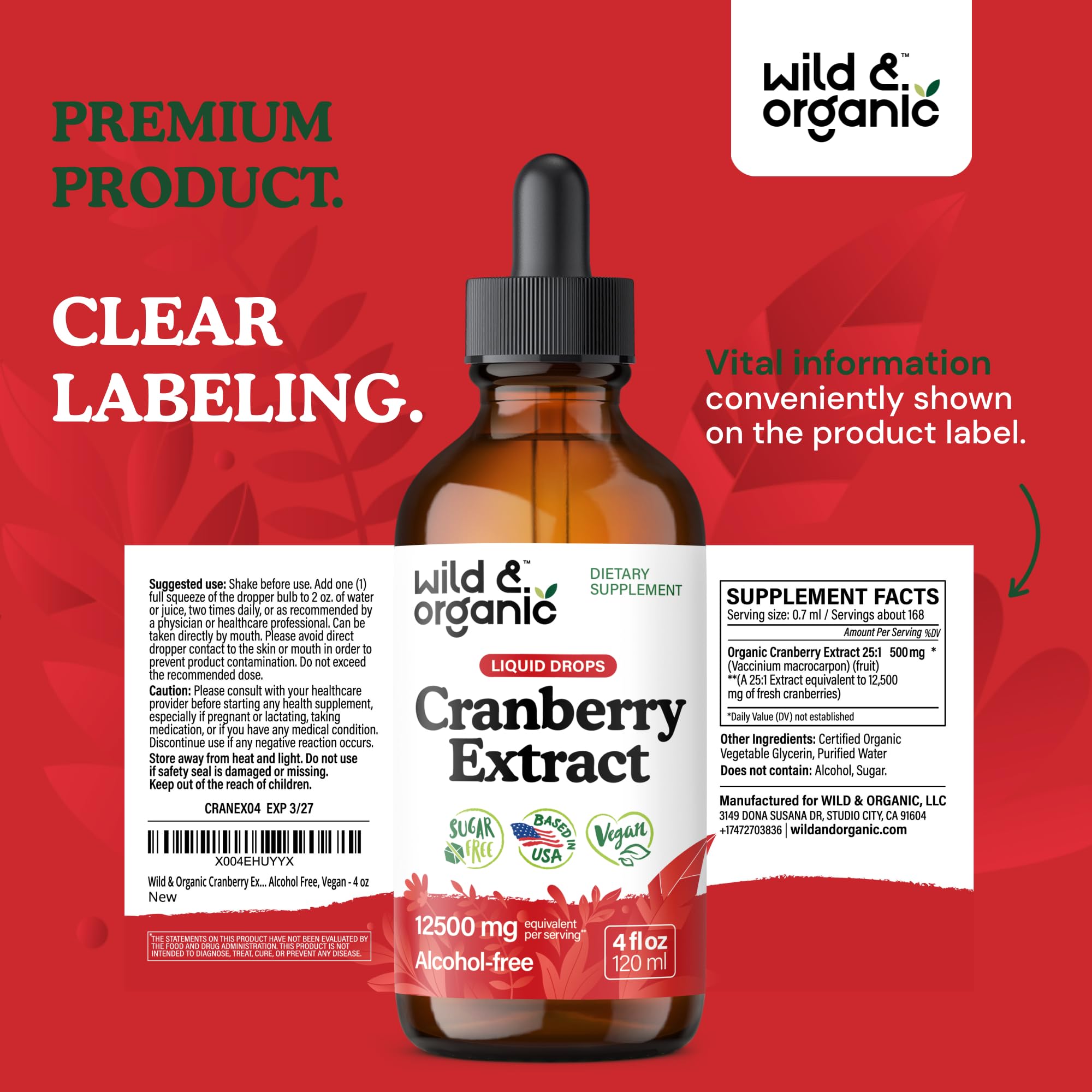 Product packaging box with bottle