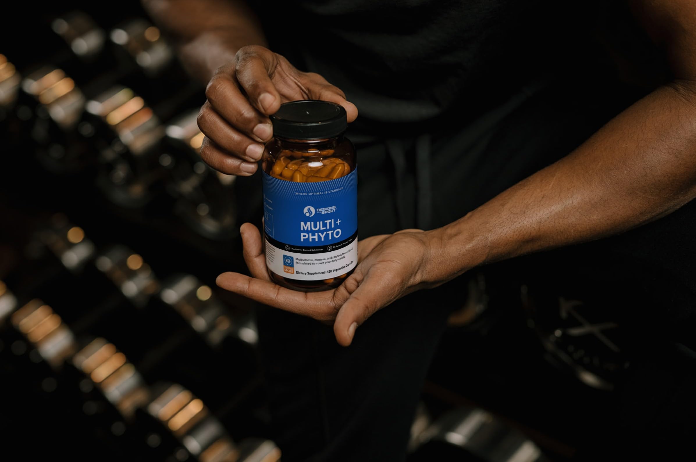 Packaging design of Multi Plus Phyto on shelf