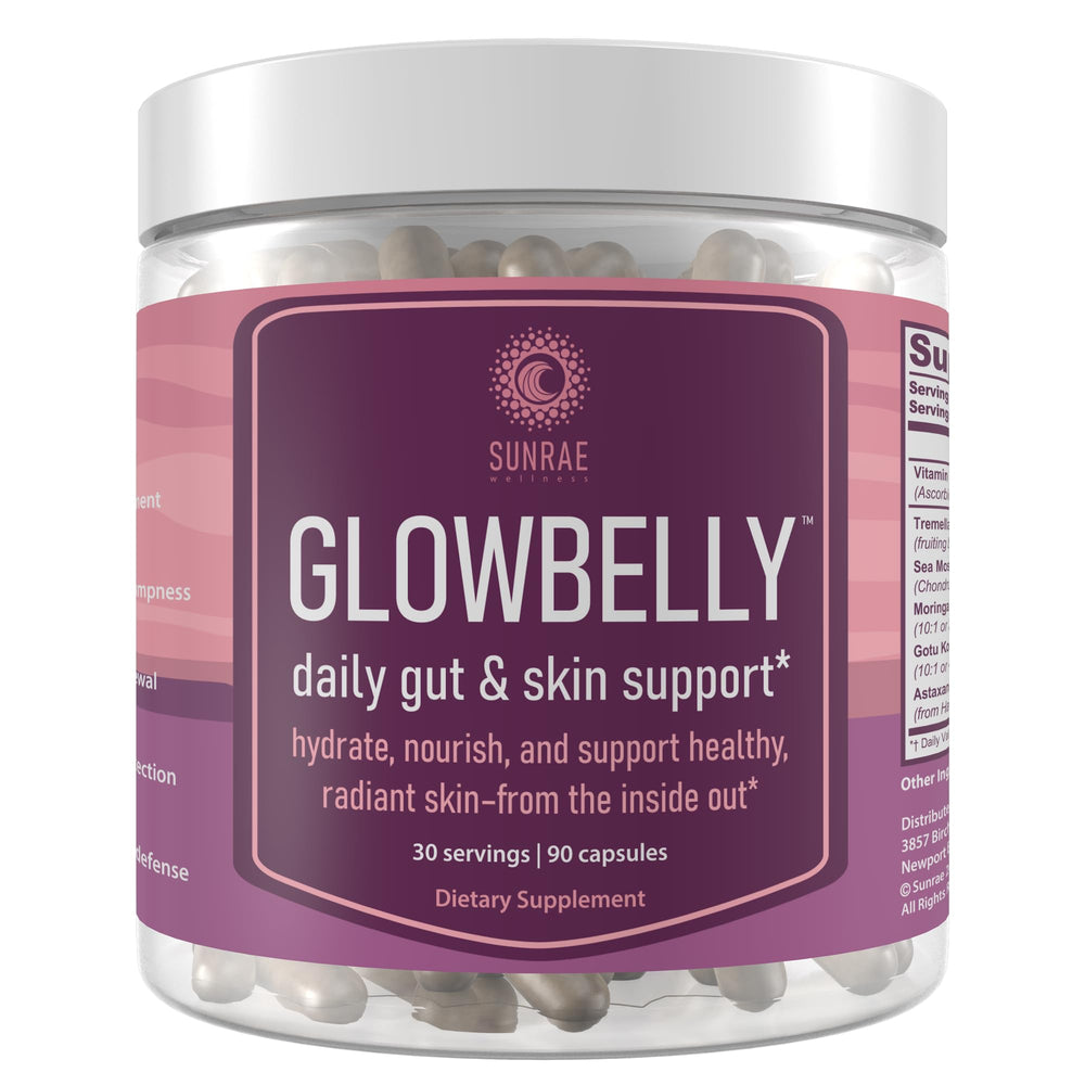 Product packaging with glossy glow and 90 capsules