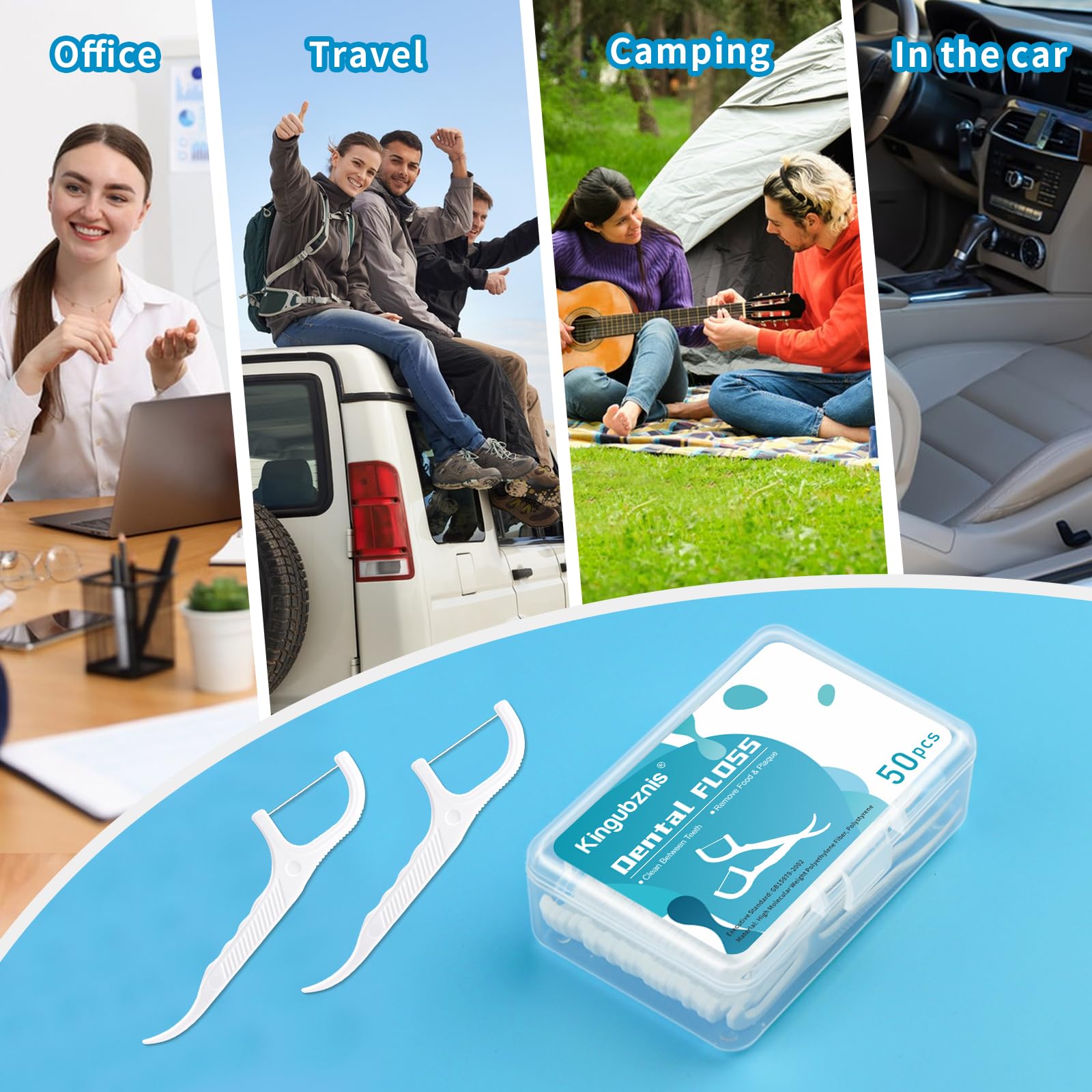 Product packaging and included items for the 600-count pack