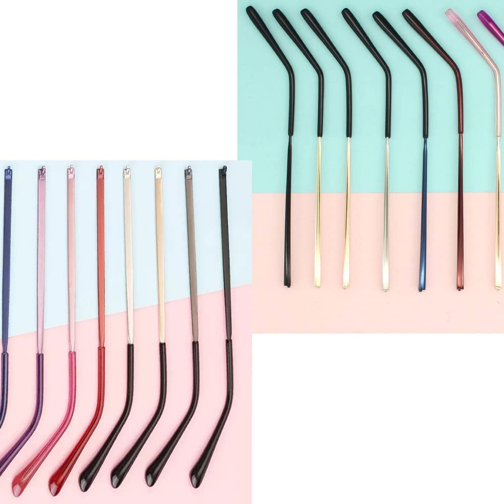 Packaging and instruction card for temple arms kit