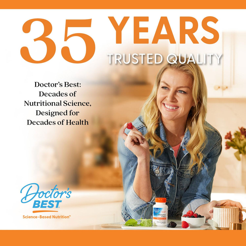 Side view of Doctors Best Nattokinase bottle packaging