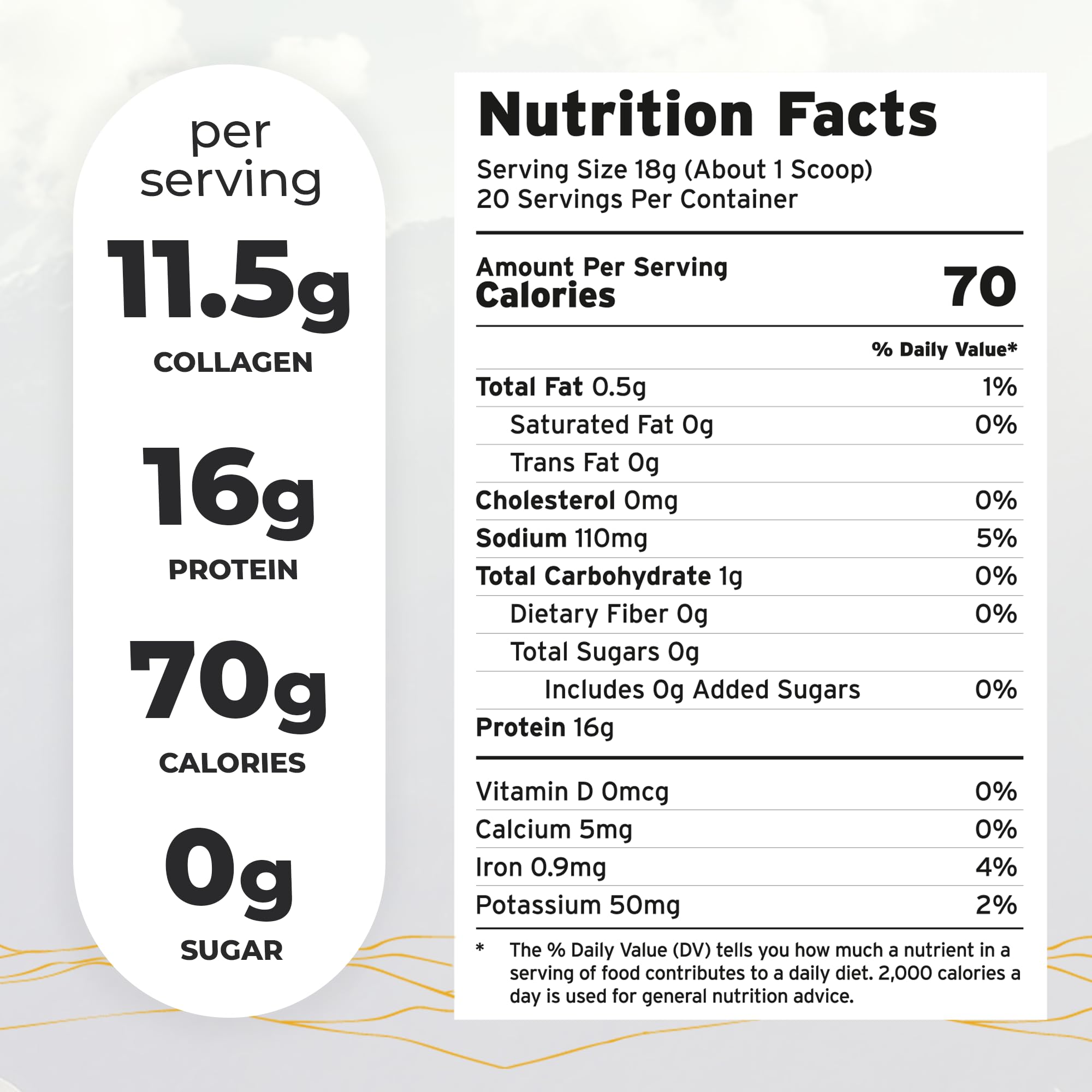 Paleo Pro vanilla collagen powder in blender for shakes.