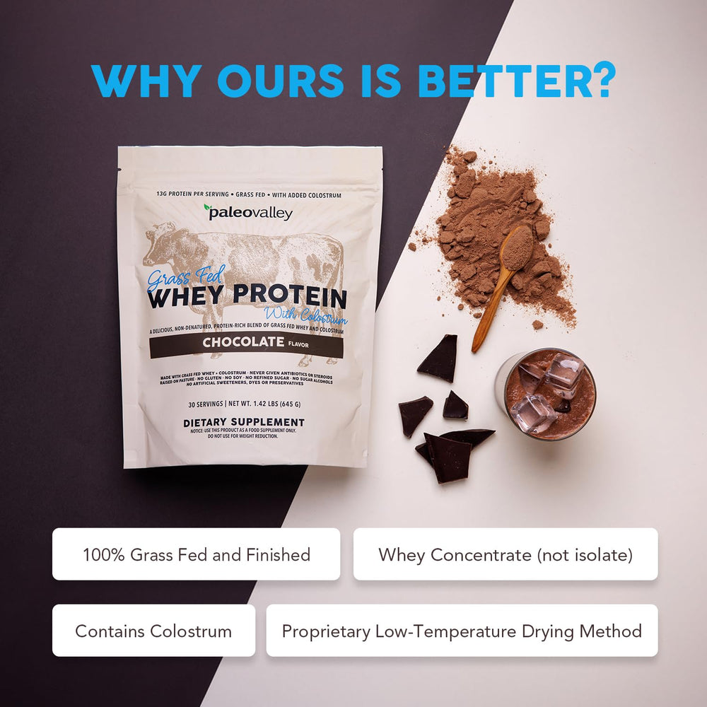 Paleovalley coconut MCT powder bottle hints at energy-boosting protein blends