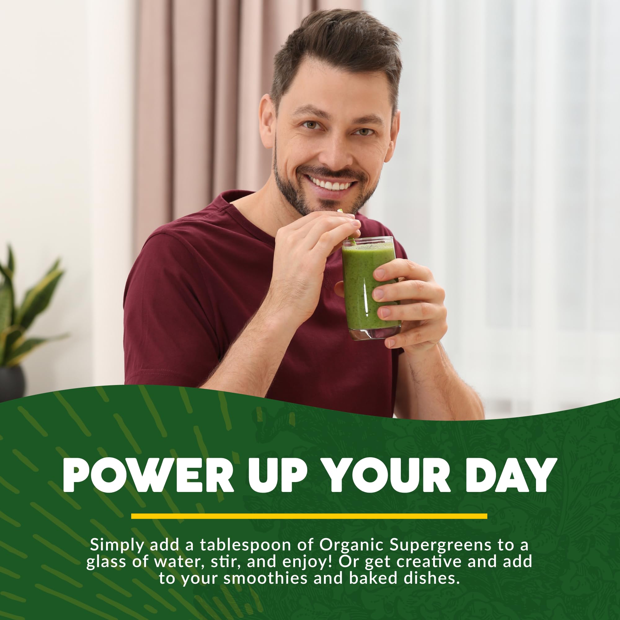 Label emphasizing gluten-free, dairy-free, and soy-free features