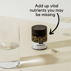 Close-up of PALO Essential+ capsules