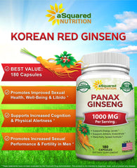 Panax Ginseng extract label showing 10% concentration